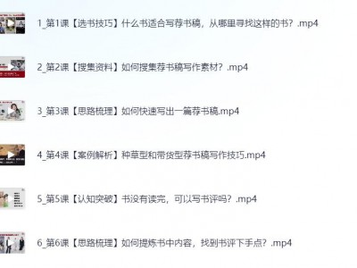 通过荐书、书评变现，这套读书变现实战35集教程值得你的学习